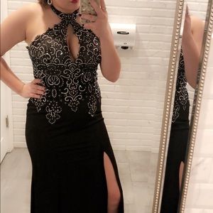 custom prom dress by Jovani